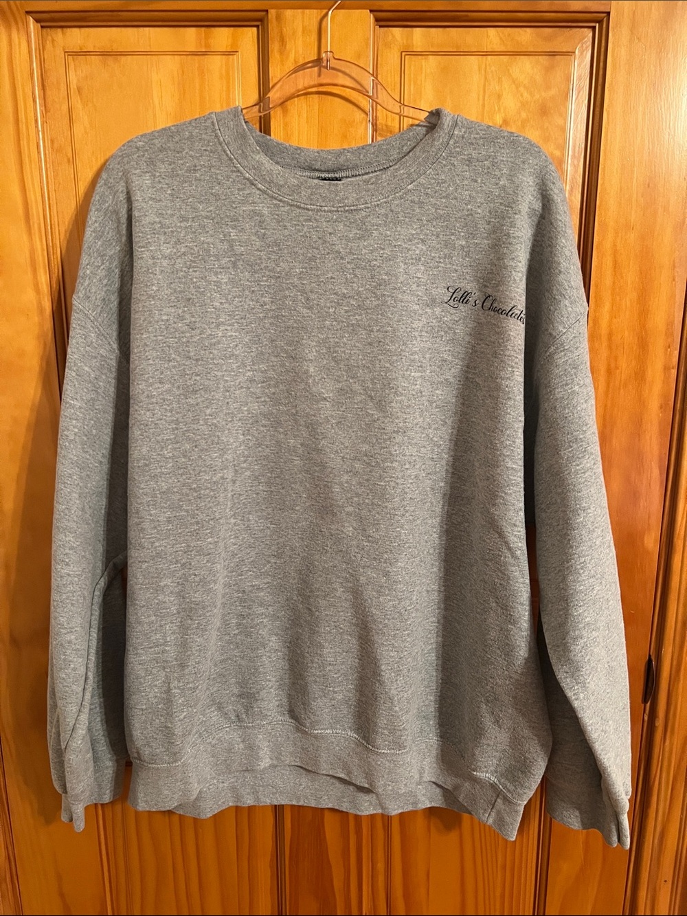 Light Gray Crewneck Sweatshirt